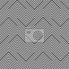 Einfache und doch sehr spannende muster nur mit strichen und linien zeichnen. Vektor Geometrische Linien Muster Gestreifte Verzierung Nahtlose Leinwandbilder Bilder Zick Zack Stripey Nahtlose Muster Myloview De