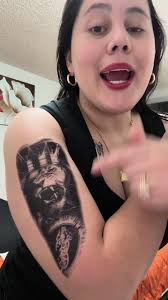 Honey in The Rock Tattoo