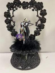 Maybe you would like to learn more about one of these? Jack Sally Nightmare Before Christmas Wedding Cake Topper Etsy