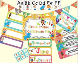 It has photos, ideas, supplies & printable classroom decor to will make set up easy and affordable. Classroom Rules Circus Theme Worksheets Teaching Resources Tpt