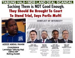In addition to abdul azeez, malaysiakini reported that th also named former ceos ismee ismail and johan abdullah, chief operating officer adi azuan at the time, according to new straits times, the foundation's trustees were datuk seri abdul azeez, tan sri ismee, datuk seri johan, datuk adi, and. Tabung Haji To Sell Land From 1mdb On Pm S Advice Din Merican The Malaysian Dj Blogger