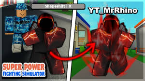 En este artículo te mostraremos todos los códigos promocionales o promocodes para roblox que se encuentran disponibles (activos), que aún no cómo te comentamos en ocasiones roblox hace colaboraciones con empresas de películas o series, y gracias a estos eventos podemos tener en. New Shape Shift Op Skill New Update In Super Power Fighting Simulator Roblox Youtube