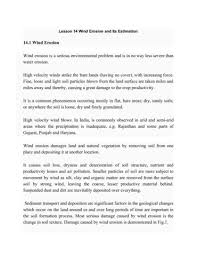 Soil porosity consists of the void part of the soil volume and is occupied by gases or water. Lesson 14 Wind Erosion Estimation Pages 1 10 Flip Pdf Download Fliphtml5