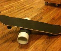 You can use some rectangular wood craft pieces that are. Diy Balance Board Diy Balance Board Roller Derby Balance Board