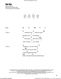 My heart and flesh cry out. Matisyahu One Day Sheet Music For Guitar Chords Pdf