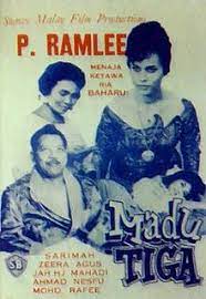 Madu tiga | filem melayu klasik p.ramlee (versi warna full hq). Madu Tiga Wikipedia