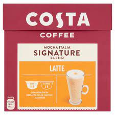 Compatible with nescafe® dolce gusto®* machines *dolce gusto® and nescafe® are each registered trademarks of société des produits nestlé s.a. Costa Nescafe Dolce Gusto Compatible Signature Blend Latte Pods Ocado