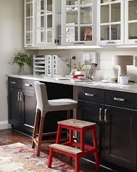 Glass front kitchen cabinets ikea. Dana S Streamlined Family Home Kitchen Interior Ikea Farmhouse Farmhouse Table