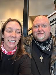 Mr. KDX, Jeff Fredette with his son Eric rolled into the Great Race Lunch  Stop