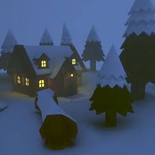 Low Poly Hut House 3d Model Medieval Houses Low Poly
