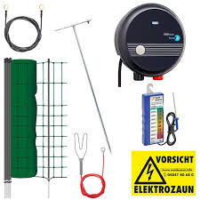 Komplettset Mit Kleintier Netz 50m 65cm Elektrozaun Petcontrol