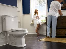 You don't have to clean this skirted design toilet regularly as it has an everclean surface that keeps it clean for longer. Eco Promenade Two Piece Toilet 1 28 Gpf Round Bowl Totousa Com