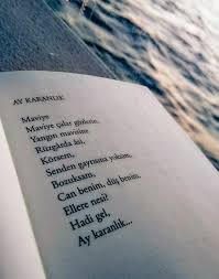 Ay Karanlik Maviye Maviye Calar Gozlerin Yangin Mavisine Ruzgarda Asi Korsem Senden Gayrisina Yoksam Bozuksam Can Beni Beauty Words Cool Words Book Quotes