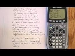 Normal Probability Plots The Ti 84 I Show You How To Make A Normal Probability Plot On Your Ti 83 Or Ti 84 Statistics Math Graphing Calculators Probability