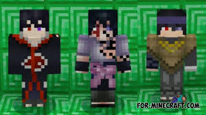 Enhanced kyuubi chakra mode alt by hollowkingking on deviantart. Naruto Shippuden Skin Pack For Minecraft Pe 1 14 1 16
