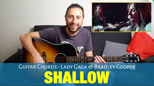 Accordi spartiti corsi chitarra il mio account. Lady Gaga Bradley Cooper Shallow Guitar Chords Youtube
