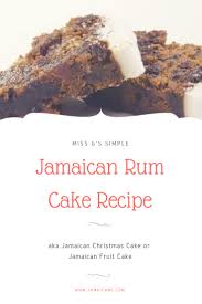 Jamaican christmas cake, which is also referred to as jamaican black cake has long been the most popular jamaican dessert in jamaica. Miss G S Simple Jamaican Rum Cake Recipe Aka Jamaican Christmas Cake Or Jamaican Fruit Cake Jamaicans Com