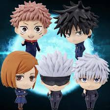 Satoru gojo, exorciste de classe 1 fait son entrée dans notre shop avec cette magnifique figurine issue de l'anime jujutsu kaisen. 5pcs Anime Jujutsu Kaisen Gojo Satoru Kugisaki Figure Action Figure Modle Toys Blind Box Aliexpress