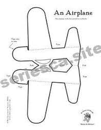 Karton flugzeug bastel vorlage / basteln mit pappe vorlagen | dansenfeesten : Airplane Template Flugzeug Flugzeug Basteln Flugzeugs Geburtstag