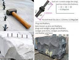 Want to know where to hunt rocks in washington state? China Hand Stone Splitting Wedges For Breaking Rocks China Wedge And Shims Stone Splitting Wedge