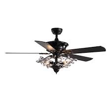 Making this ceiling fan both functional and stylish. Buy Moooni 50 Inch Reversible Crystal Ceiling Fan With Lights Vintage Chandelier Fan Light Kit Black Fandelier For Bedroom Living Room Online In Indonesia B08j3zq1rt