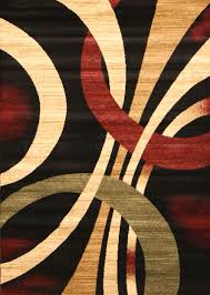 Black Brown And Beige Area Rugs New City Contemporary Black Brown Beige Modern Waves Area Rug Area Rugs Cheap Contemporary Area Rugs Rugs On Carpet
