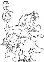 Namely the cartoon the land before time Land Before Time Family Gather For Foot Coloring Page Free Coloring Home