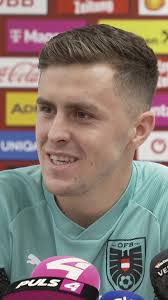Christoph Baumgartner, gestriger ÖFB-Torschütze 🇦🇹 zum 2:0 gegen  Deutschland 🇩🇪 wird sich den ein oder anderen Spruch gegenüber seinen RB  Leipzig-Kollegen nicht verkneifen können. 😅 #fussball #öfb ...