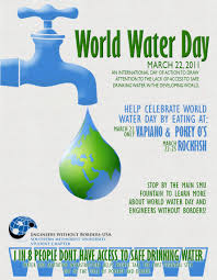 World water day is a chance to think about those people and places where water needs are still history of water day. 15 World Water Day Ideas World Water Day Water Day World Water
