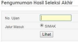 * metode detil ujian simak akan diumumkan kemudian. Pengumuman Simak Ui 2021 2022 Pendaftaran Online 2021 2022