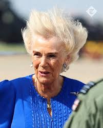 📸 Pictured: The Queen's hair goes wild