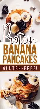 Protein Banana Pancakes Crazy Good Gluten Free Pancakes Recipe Food Banana Pancakes Eat