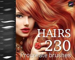 Curl Procreate Brush