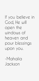 A brilliant vocal talent whose power and expressiveness led to her status as the definitive singer in early gospel history. Mahalia Jackson Quotes Quotesgram