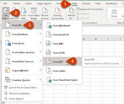 How to convert a pdf to excel online. How To Import Pdf Files Into Excel With Power Query Excel Campus