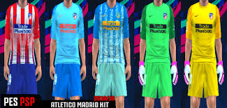 Browse kitbag for official atletico madrid kits, shirts, and atletico madrid football kits! Atletico Madrid Kits 2018 2019 Pes Psp Ppsspp Kazemario Evolution