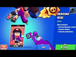 We gathered all character's currently or soon to be available skin. Asmr Brawl Stars Heroine Bibi Skin Showcase Let S Play For Sleep Zzz Youtube
