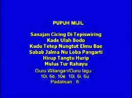 Pupuh sendiri dapat dikelompokkan sesuai dengan konsep dari penciptanya atau sumber yang membuat karya seni pupuh tersebut, sehingga dapat dibedakan menjadi : Lagu Sunda Denga Lirik Pupuh Mijil Youtube