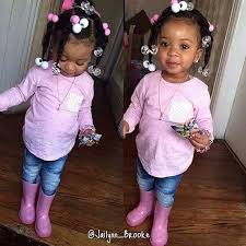 Black Baby Hairstyles For Short Hair Pink Rain Boots Baby Girl Hairstyles Toddler Hairstyles Girl Black Baby Girl Hairstyles