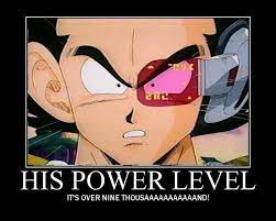Part bluffing game, part deduction, dragon ball z: It S Over 9000 Photo It S Over 9000 Dragon Ball Z Dragon Ball Anime Memes Funny