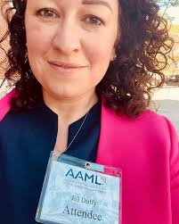 Great Academy of Matrimonial Lawyers Michigan Conference today! I was so  engaged I forgot to snap a pic until I was walking out. I attend several  conferences every year because: 📖I love
