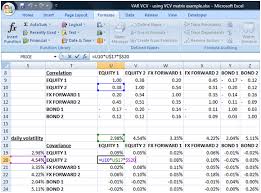 A sample is a set of data extracted from the entire population. Calculating Value At Risk In Excel Without Vcv Matrix