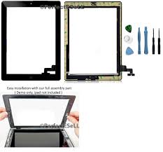 Other Tablet And Ebook Accs 176982 New Touch Screen Glass Digitizer Replacement Adhesive For Ipad 2 Tools Black Buy It Now Touch Screen Adhesive Screen