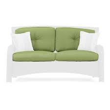 This set is the perfect replacement for many wrought iron & rattan original loveseat. Sawyer Patio Loveseat Replacement Cushion La Z Boy Outdoor