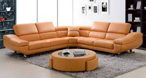 The quality of the leather on the outside of your furniture is one thing. Maylis 3 Pc Orange Sectional By Best Quality Furniture