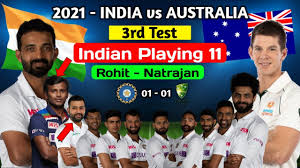 (gmt+10) vladivostok, magadan, australia bagian timur, guam. India Vs Australia 3rd Test 2021 Indian Playing 11 Confirmed Rohit And Natarajan In Playing 11 Youtube
