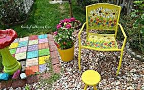 30 Fun Way To Brighten Up Your Backyard This Summer Backyard Chairs Art Chair Backyard