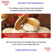 National Pfeffernusse Day December 23 National Day Calendar Pfeffernusse Recipe Stuffed Peppers Holiday Cookies