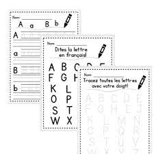 Want a free french alphabet pdf worksheet? French Alphabet Worksheets A Z By Alex Braun Teachers Pay Teachers