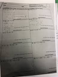 3 students' own answers 9 students' own answers. Name Date Unit 2 Equations Inequalitles Homework Chegg Com